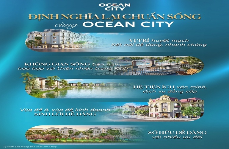 🌈 ĐỊNH NGHĨA LẠI CHUẨN SỐNG CÙNG OCEAN CITY
